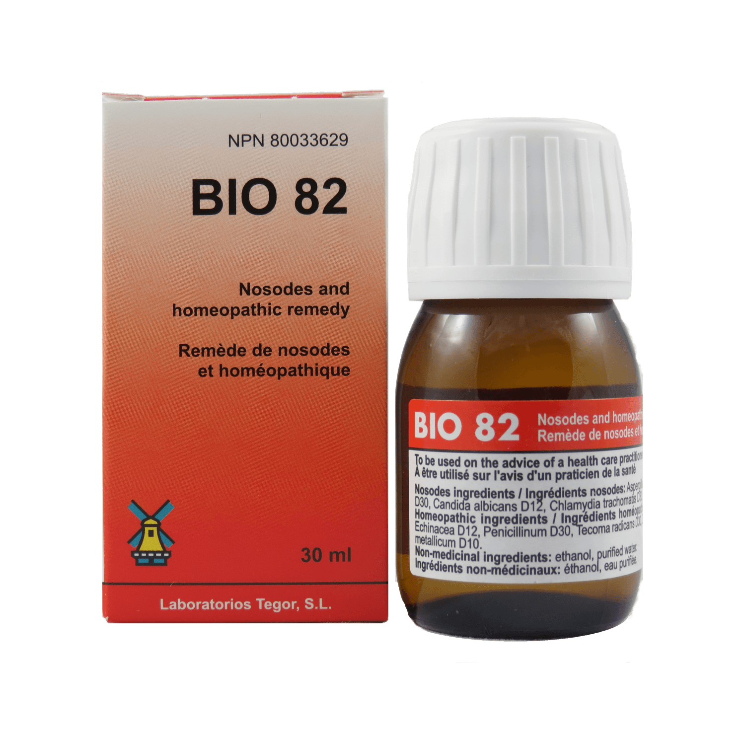 Dr. Reckeweg BIO 82 Anti Fungal Drop 30ml - Nosodes and Homeopathic Remedy, Relieves Itching Skin, White Flakes, Fungal Infection & Ringworm - Nature's Source Inc