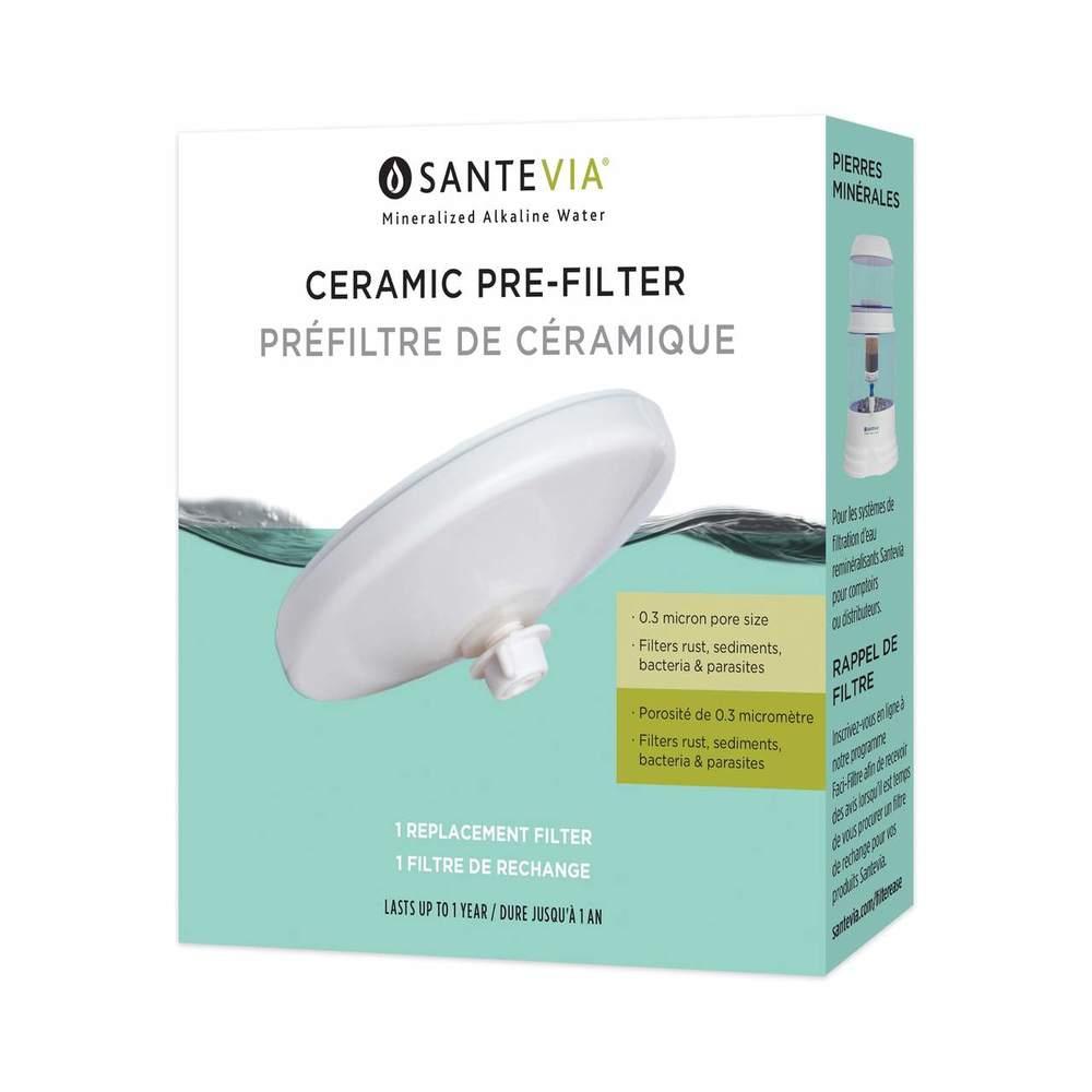 Santevia Ceramic Pre - Filter - Nature's Source Inc