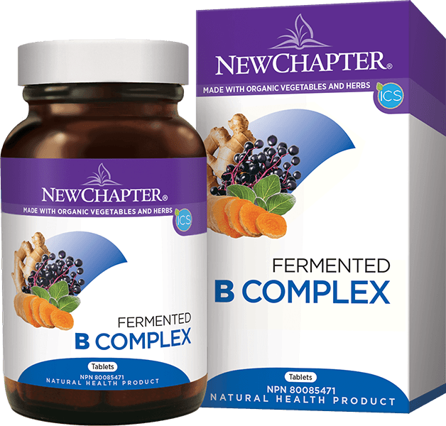 New Chapter Fermented B Complex 30 Tablets - Nature's Source Inc