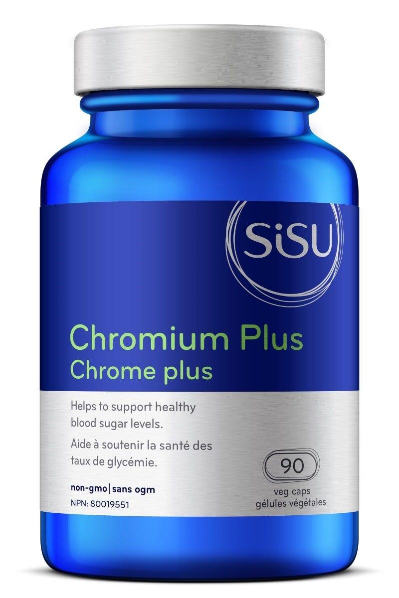 Sisu Chromium Plus - 90 Tablets - Nature's Source Inc