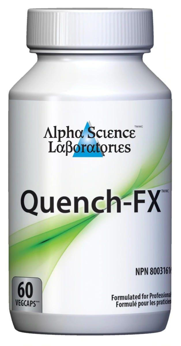 Alpha Science Quench FX 60 Vegan Capsules - Nature's Source Inc