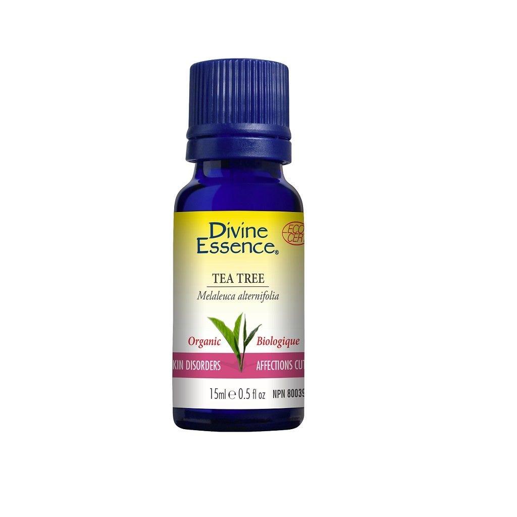 Divine Essence Organic Tea Tree Essential Oil - 15ml - Nature's Source Inc
