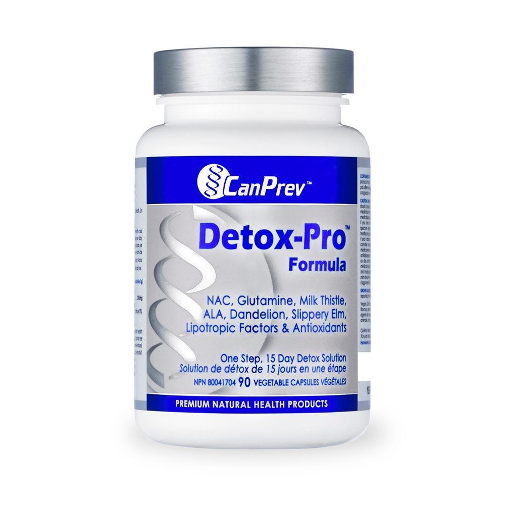 CanPrev Detox Pro 90 Vegan Capsules - Promotes Healthy Liver Function, Helps In Maintenance Of Good Health, Targets Heavy Metals, Superior Detox Supplement, Boosts Your Overall Vitality - Nature's Source Inc