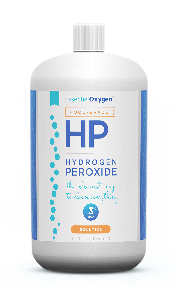 Essential OxygenHydrogen Peroxide Food Grde 3% 946ml - Nature's Source Inc