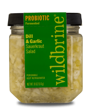 Wildbrine Fermented Dill & Garlic Sauerkraut 510g - Nature's Source Inc