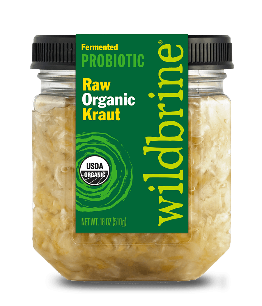 Wildbrine Fermented Organic Green Kraut 500ml - Nature's Source Inc