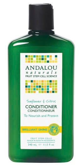Andalou Naturals Sunflower & Citrus Shine Conditioner - 340ml - Nature's Source Inc