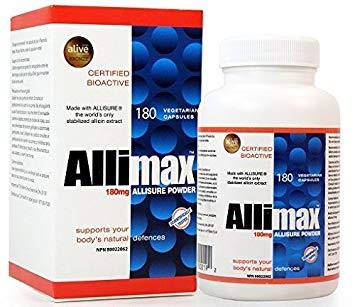 Allimax 180mg Stabilized Allicin 180 Capsules - Nature's Source Inc