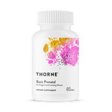 Thorne Research Basic Prenatal 90 Capsules - Well - Researched Folate Multi For Pregnant And Nursing Women, Folate For Brain And Spinal Cord Development, Gentle And Effective, Support Fetal Brain And Neurological Development - Nature's Source Inc