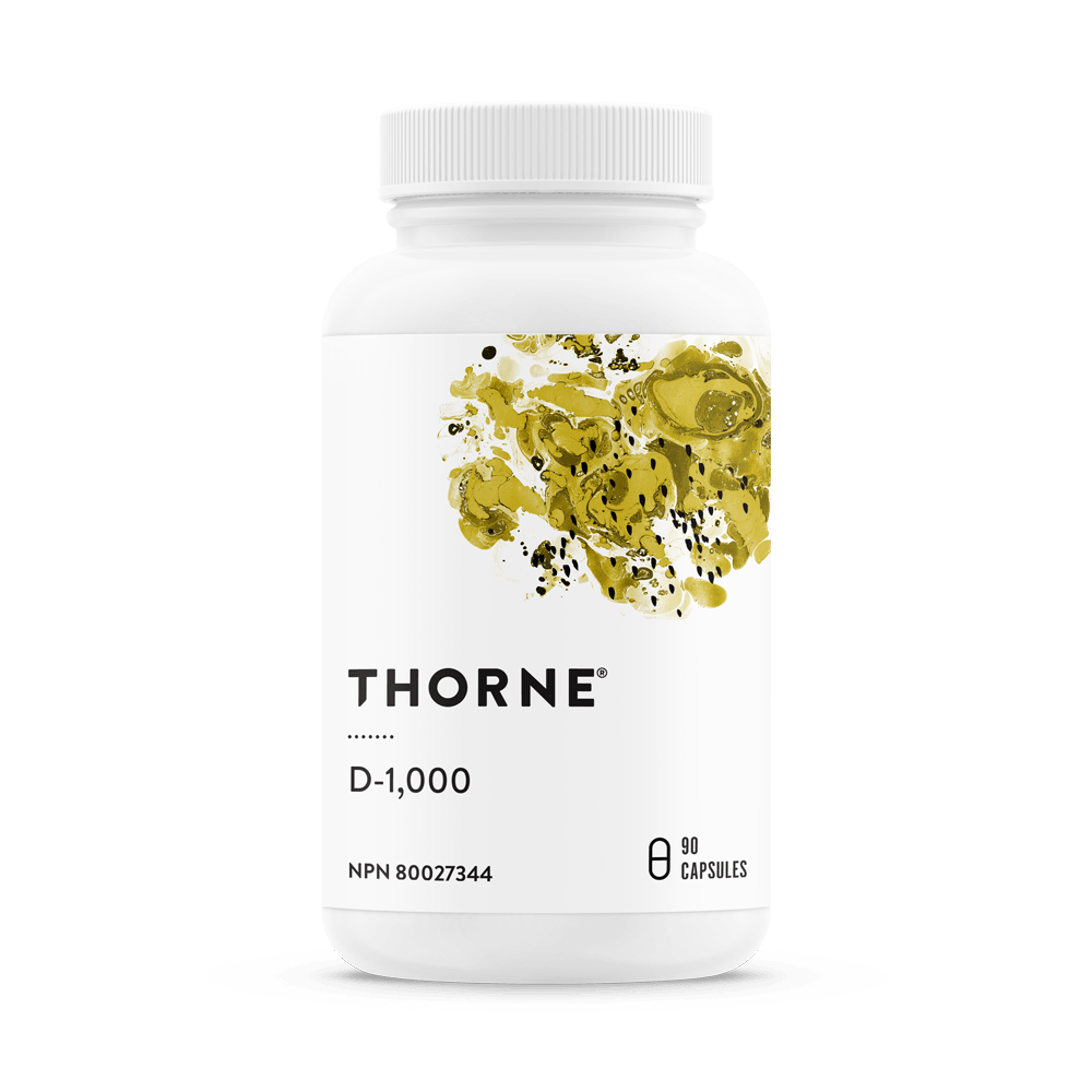 Thorne D - 1000 - 90 Capsules - Nature's Source Inc