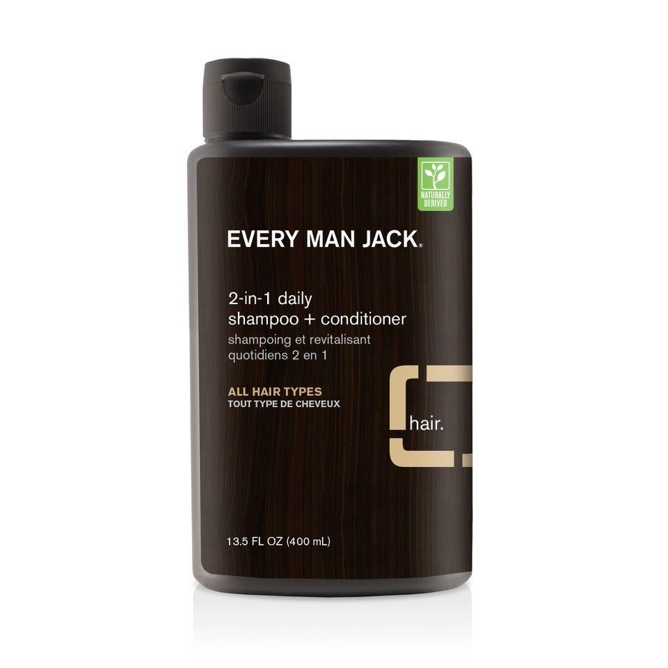 Every Man Jack Shampoo Daily Sandalwood 400ml - Nature's Source Inc