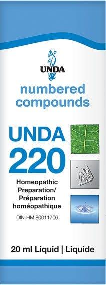 Unda 220 20ml - Nature's Source Inc