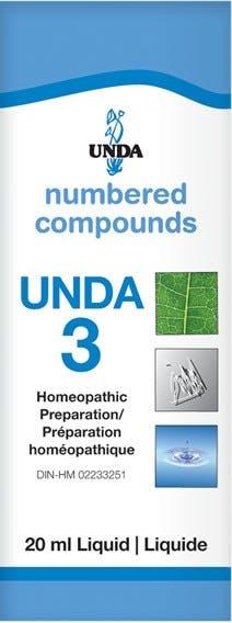 UNDA 3 0.7 fl oz (20ml) - Nature's Source Inc