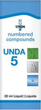 UNDA 5 Numbered Compounds 20ml - Nature's Source Inc