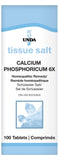 UNDA Calcium Phosphoricum 6X Salt 100 Tablets - Nature's Source Inc