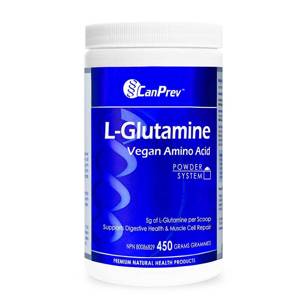 CanPrev L - Glutamine Vegan Amino Acid Powder - 450g - Nature's Source Inc
