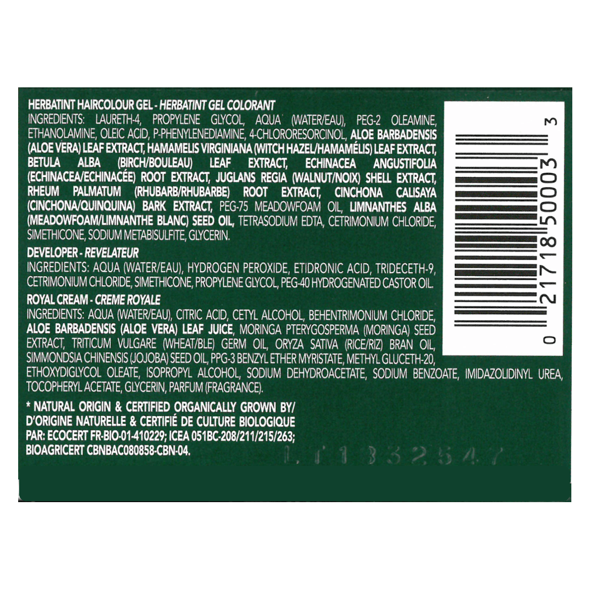 Herbatint N 3 Dark Chestnut 135ml - Nature's Source Inc