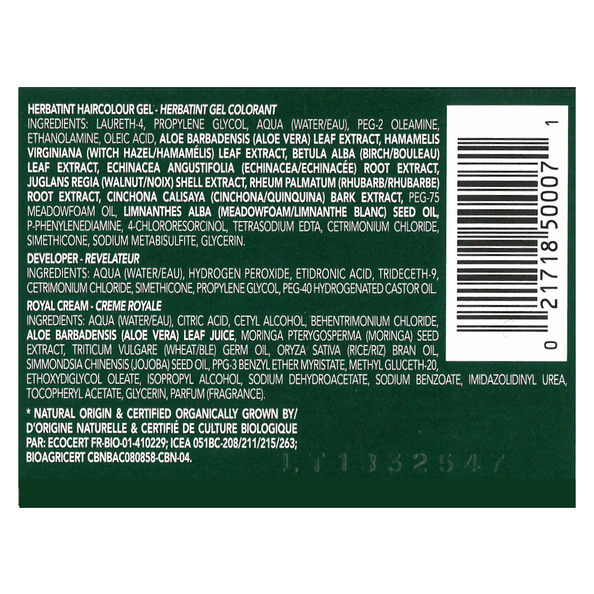 Herbatint N 7 Blonde 135ml - Nature's Source Inc