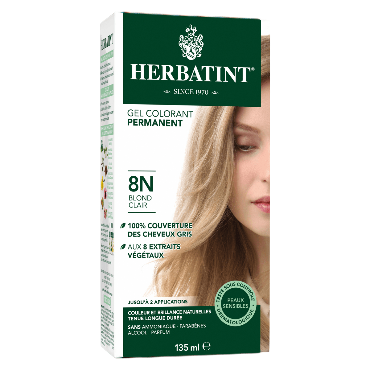 Herbatint N 8 Light Blonde 135ml - Nature's Source Inc