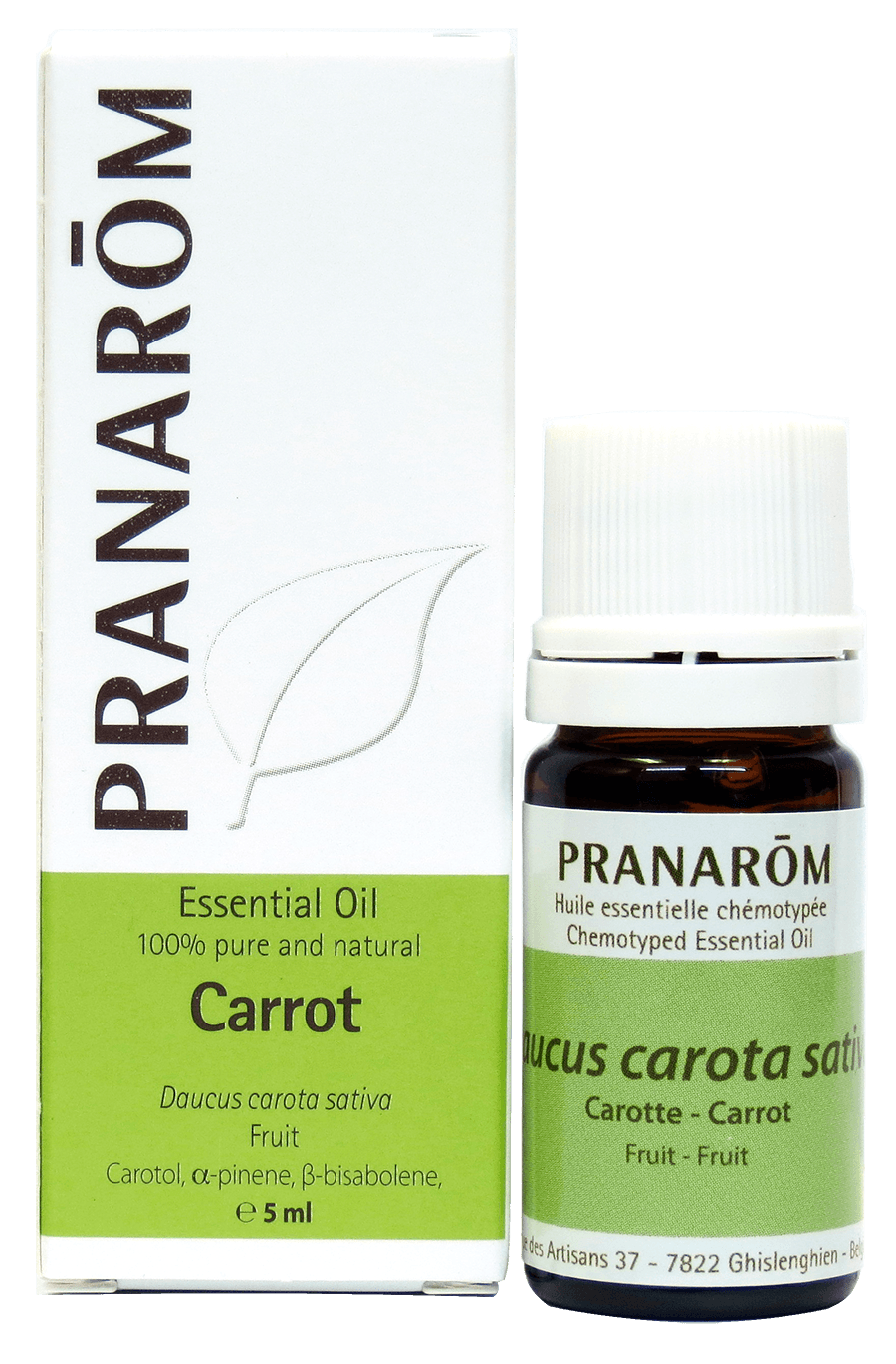 Pranarom Carrot Vegetable Oil - 5ml - Nature's Source Inc