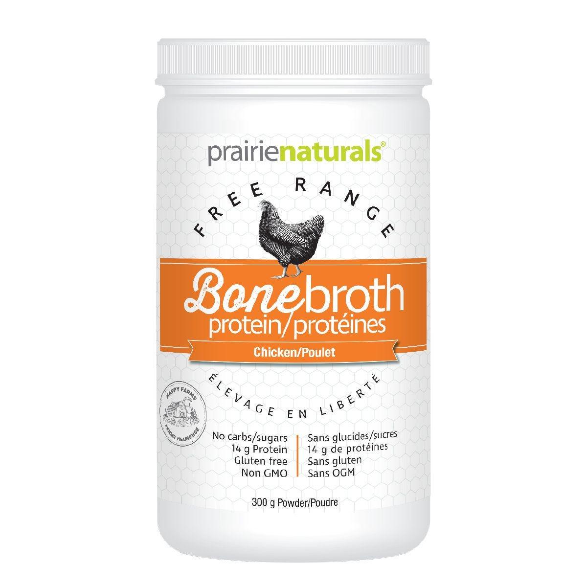 Prairie Organic Bone Broth Protein Chicken 300g - Nature's Source Inc