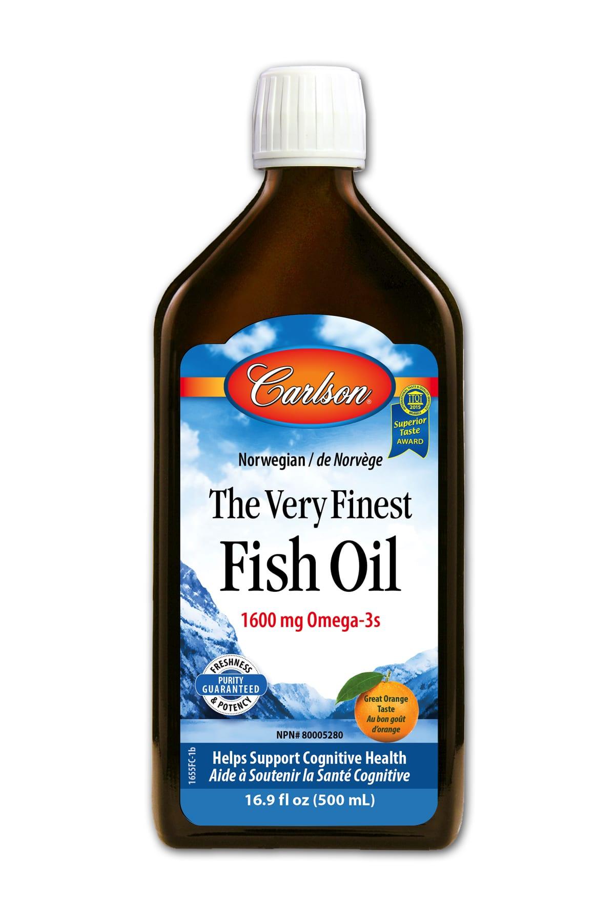 Carlson Laboratories VFFO Orange 500ml - Nature's Source Inc