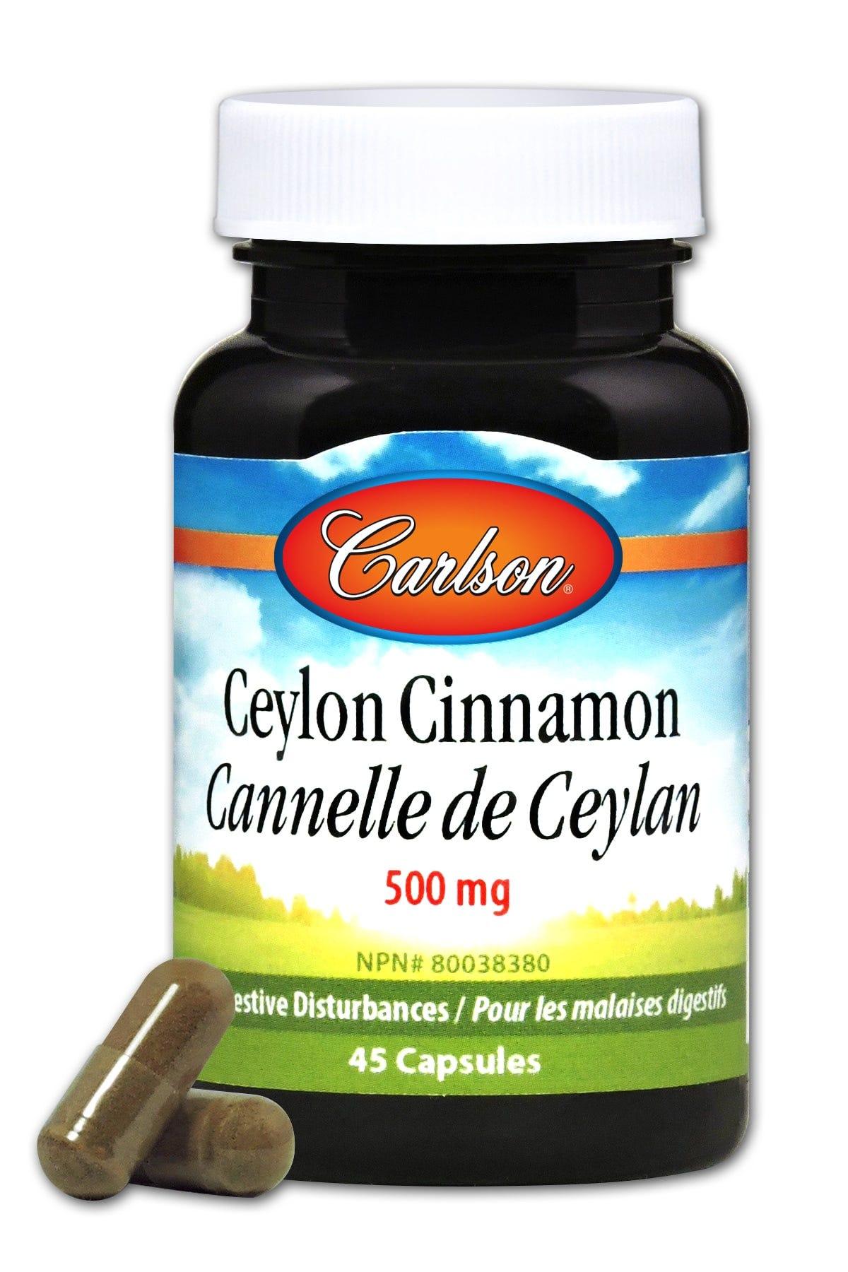 Carlson Ceylon Cinnamon 45c - Nature's Source Inc