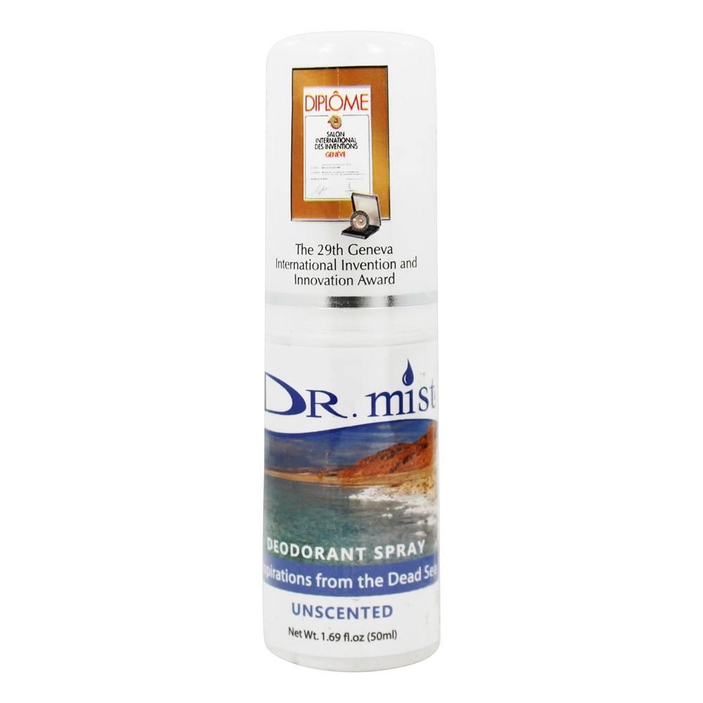 Dr. Mist Deodorant Spray Unscented 50ml - Nature's Source Inc