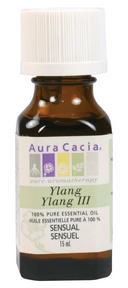 Aura Cacia Ylang Ylang III Essential Oil 15 ml - Nature's Source Inc