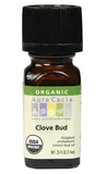 Aura Cacia Organic Clove Bud Essential Oil 7.4 ml - Nature's Source Inc