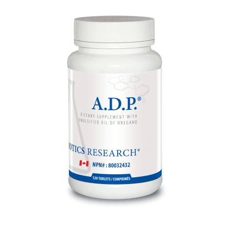 Biotics Research ADP 120 Tablets - Emulsified Oil of Oregano, Natural Antioxidant Support for Gastrointestinal Health, Digestive Formula for Microbial Balance - Nature's Source Inc