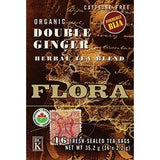 Flora Double Ginger Tea 16 Tea Bags - Nature's Source Inc