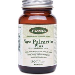 Flora Saw Palmetto Plus 30 Veg - Caps - Nature's Source Inc