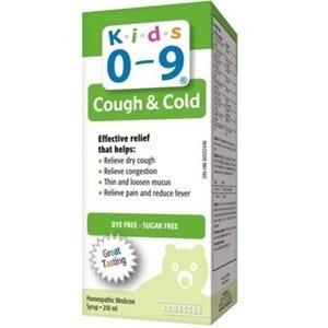 Homeocan Kids 0 - 9 Cough & Cold (250ml) - Nature's Source Inc