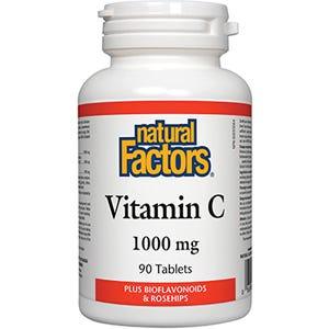 Natural Factors Vitamin C Plus Bioflavonoids 90t - Nature's Source Inc