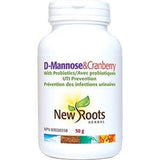 New Roots D - Mannose & Cranberry W - Probiotic 50 G - Nature's Source Inc