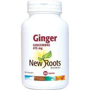 New Roots Ginger 475 Mg 100C - Nature's Source Inc