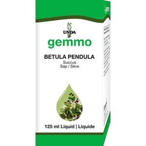 Unda Gemmotherapy Betula Pendula Sap 125ml - Nature's Source Inc