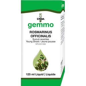 Unda Gemmotherapy Rosmarinus Officinalis 125ml - Nature's Source Inc