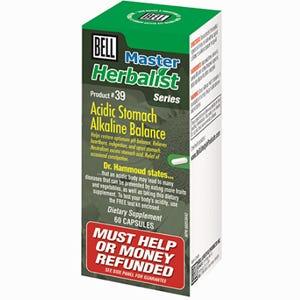 Bell Lifestyles Stomach - Alkaline Balance 60c - Nature's Source Inc