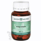 MediHerb Bacopa Complex 60 Tablets - Enhance Mental Clarity And Support Healthy Cognitive Function, Support Physical Endurance During Times Of Mild Fatigue, Promote Healthy Memory And Concentration - Nature's Source Inc