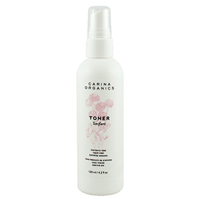 Carina Organics Unscented Face Toner 120ml - Nature's Source Inc