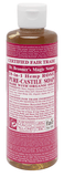 Dr. Bronner's Castile Soap Rose 237ml - Nature's Source Inc