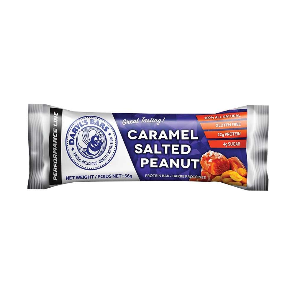 Daryl's Caramel Salted Peanut Protein Bar 56g - Nature's Source Inc