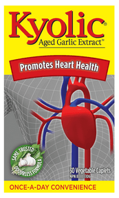 Kyolic Aged Garlic Extract Once A Day 30 veg caplets - Nature's Source Inc