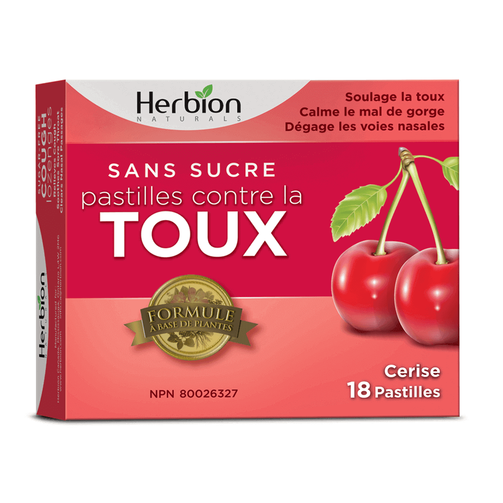 Herbion Sugar Free Cherry Cough 18 loz - Nature's Source Inc
