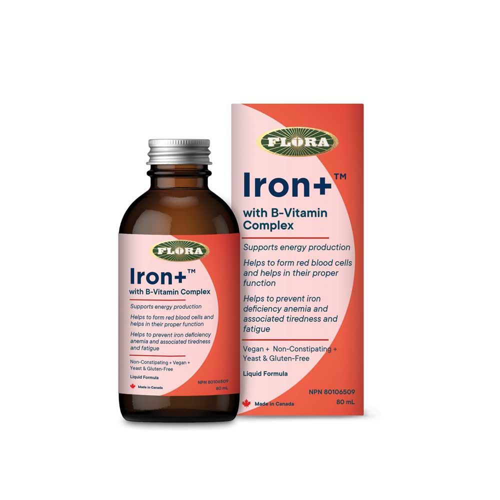 Flora Iron+ 80ml - Nature's Source Inc