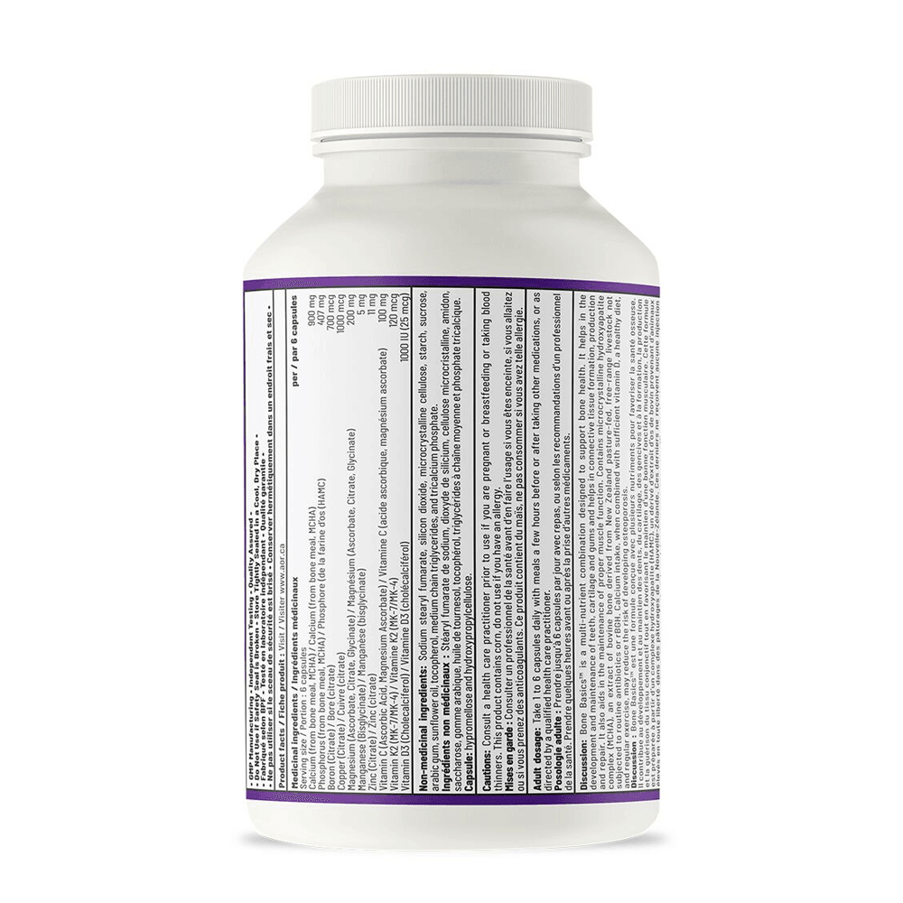 AOR Bone Basics 240 Veg - Caps - Nature's Source Inc