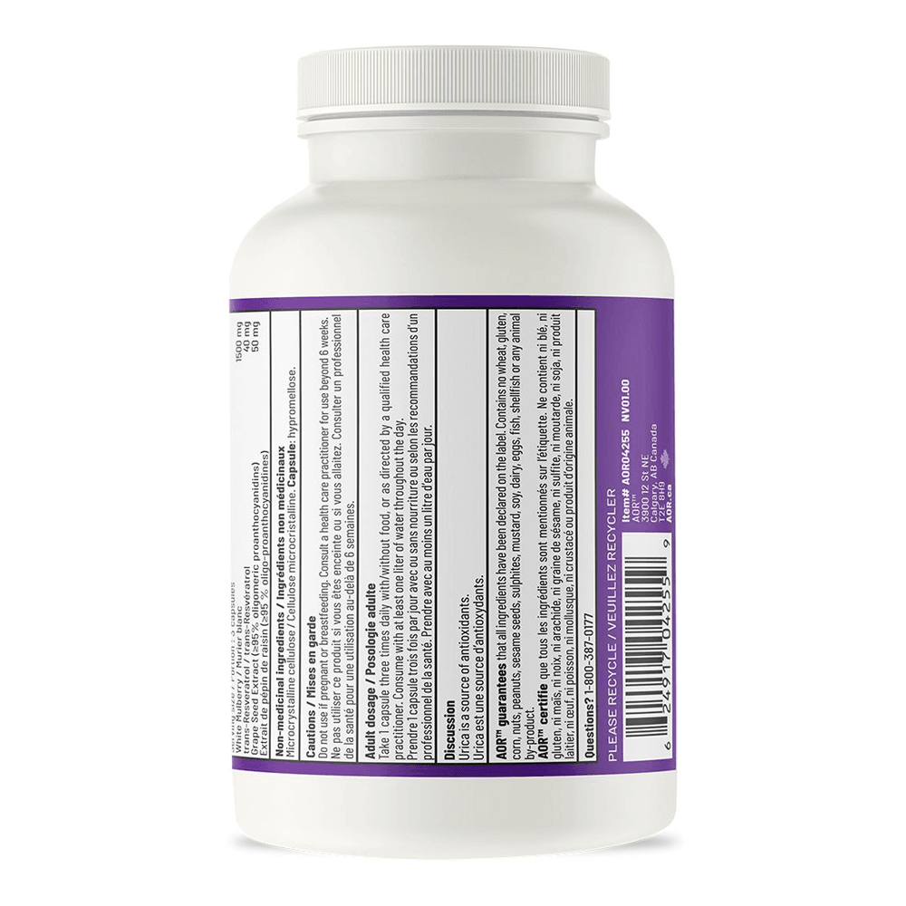 AOR Urica 90 Veg - Caps - Nature's Source Inc