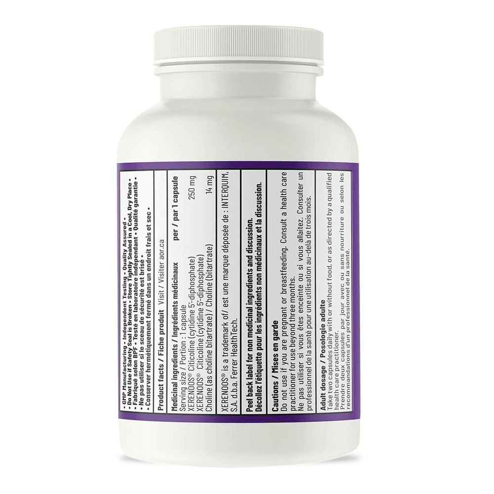 AOR Citicoline (60 Veg Caps) - Nature's Source Inc
